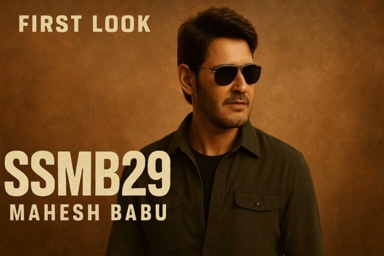Ssmb29 first look revealed by ss rajamouli; november release
