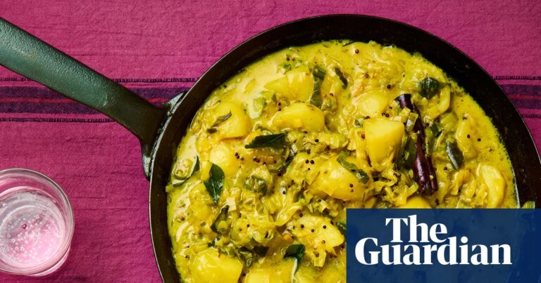 Meera sodha’s vegan recipe for leek, potato and coconut curry | curry