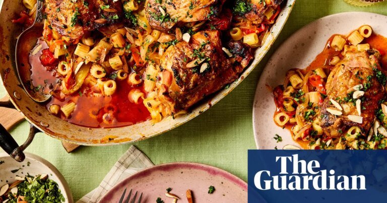 A pasta bake and a sumac salad: sami tamimi’s prep-ahead sharing recipes | food