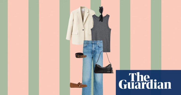 True blue: what to wear with classic straight leg jeans