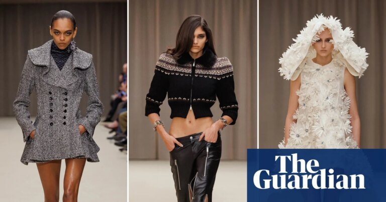 Mcqueen meets difficult moment with fatalistic glamour at paris show | paris fashion week