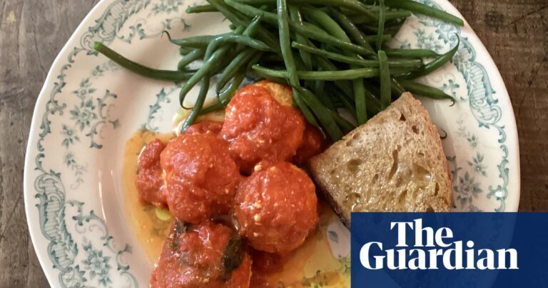 Rachel roddy’s recipe for ricotta and breadcrumb balls in tomato, chilli and basil sauce | italian food and drink