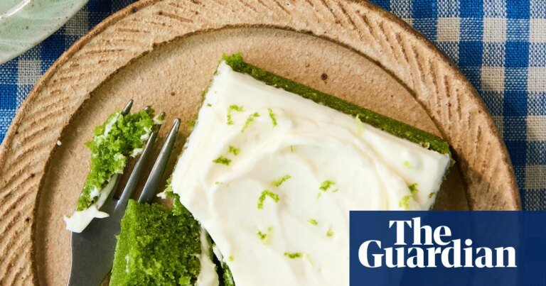 Helen goh’s springtime spinach sponge cake with cream cheese icing – recipe | food