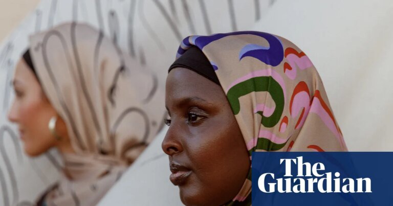‘muslim women are not afraid to be seen’ – the power of the printed hijab | fashion