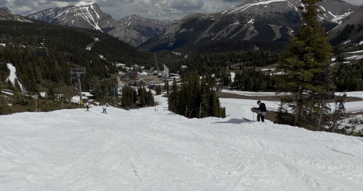 Sunshine village summer skiing