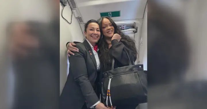 Rihanna thanks first nations flight attendant for ‘very special’ gift Lily rihanna
