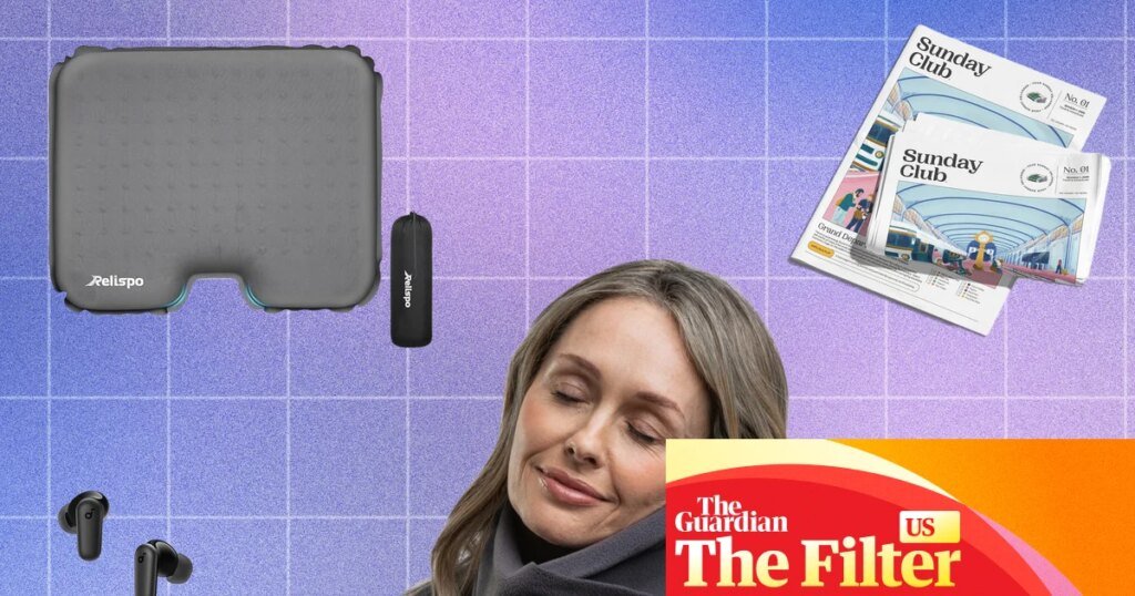 An inflatable cushion and compression socks: nine travel upgrades we rely on to survive long flights | life and style An inflatable cushion and compression socks: nine travel upgrades we rely on to survive long flights | life and style